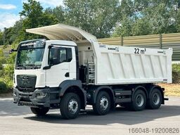 MAN TGS 41.400 8x4 / EUROMIX MTP 22m³/ Eckige Mulde