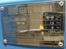 SENTE Makina TFWSI-1600 HVAC