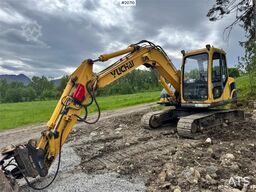 Yuchai YC85-8 Crawler excavator w/ Bucket. 3200 hours.