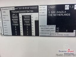 Scania S 500 A4x2LA Highline 4-Balg Luftfederung LEDER