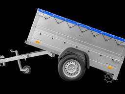 Unitrailer 200 Kipp mit Bordwandaufsatz und Plane