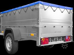 Unitrailer 200 Kipp mit Bordwandaufsatz und Plane