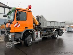 MERCEDES-BENZ Actros 2632 6x4/2 Meiller  + HMF Kran