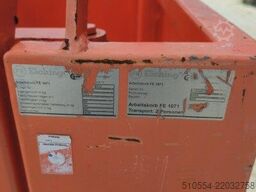 Eichinger FE1071 / Arbeitskorb Kran - Baukran