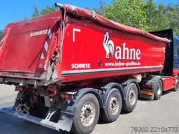 Schmitz SKI 24 27 m³ Alu Thermo Mulde Liftachse
