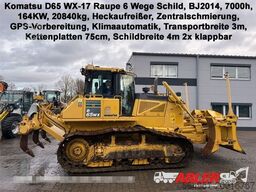 KOMATSU D65 WX-17 6 Wege Heckaufreißer ZS Klima 3m Trans