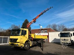 MERCEDES-BENZ 1833 Axor 3Skipper + ATLAS Kran + Seilwinde 4x2