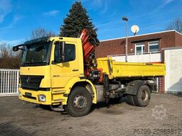 MERCEDES-BENZ 1833 Axor 3Skipper + ATLAS Kran + Seilwinde 4x2
