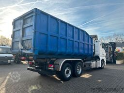MAN 26.480 TGX Wechselsystem Abroller+Kran+Container