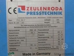ZEULENRODAER PRESSTECHNIK PYZ 250 F