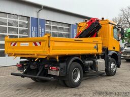 MERCEDES-BENZ AROCS 1843 4x2 Kipper Kran Palfinger PK12.501