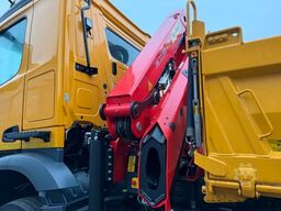 MERCEDES-BENZ AROCS 1843 4x2 Kipper Kran Palfinger PK12.501