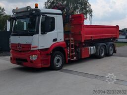 MERCEDES-BENZ Arocs 2532 6x2 Kipper Bordmatik KRAN Abrollkippe