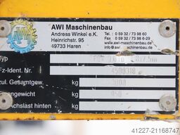AWI Maschinenbau PDV 3.0 To 1.8x7.5 m