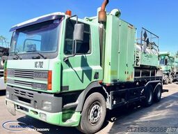 DAF AS85XC Inox tank ADR, Euro 2, Reduction axle