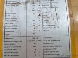 Caterpillar G3520 - 2.150 kVA Used Gas Generator - DPX-12669