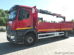 MERCEDES-BENZ Antos 1830 L Pritsche Heckkran Funk
