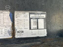 Pacton T3-001 / Curtainside Trailer / BPW Drum / APK T...