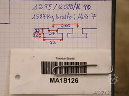 Guss 1295/2000/H90 mm