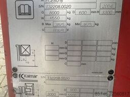 KALMAR ECF 80 / 6 * ( 8.0 T @ 600 MM !! )  * NEW battery !!