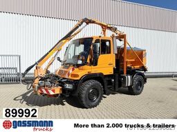 Unimog U 300 4x4, Kommunalhydraulik, Zapfwelle