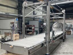 Van der Meijden Machines Powered roller conveyor belt