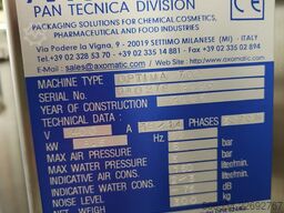 AXOMATIC S.r.l., Italy OPTIMA 700 Tube Filling & Sealing