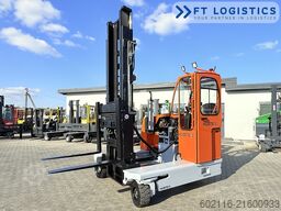 Hubtex DQ45G DUPLEX 5000 FORK-POSITIONER CABIN