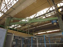 Abus LS Kran Drehkran Hallenkran 1000KG Abus Kettenzug L 4m NL 1,0t H4,3m