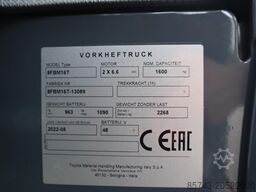 Toyota 8FBM16T Valid inspection, *Guarantee! Electric, 55