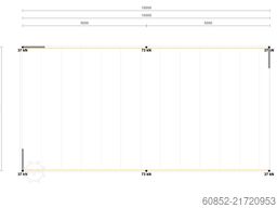 5x10m Lagerbühne , Belastung : 500kg/qm Unterkante: 2,5m , ca. 50qm Systembühne