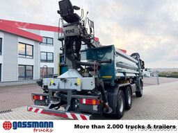 Mercedes-Benz Actros 3348 K 6x4, beidseitig Bormatik, Heckkran