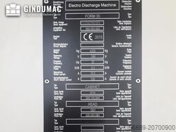 AGIE CHARMILLES FORM 30