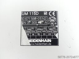 Heidenhain UM 115D . 671 566-01 SN:37309407A - generalüberholt mit 3 Monaten Gewährleistung-