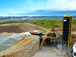 FABO Mobile Concrete Mixing Plant 100m³/h Mobile Concrete Batching Plant