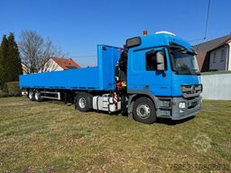 Mercedes-Benz Actros 1844 Fassi Kran & Auflieger