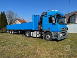 Mercedes-Benz Actros 1844 Fassi Kran & Auflieger