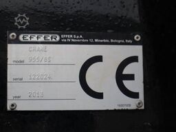 Effer 955/8S Volvo 540 Euro 6, Valid Inspection, 8x2x4 D