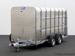 Ifor Williams TA510 | 14x7 | RAMPE-/TÜR-KOMBI 434X178X214CM VIEHANHÄNGER | 2X LÜFTUNG