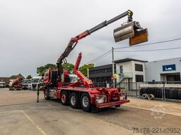 DAF CF 440 FAK-8x2 + Palfinger Epsilon Q180 Z95TR