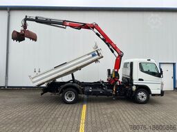 FUSO 7 C 15 Kipper Meiller Kran Fassi Klima