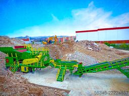 FABO Crushing Equipment 200-450 th impact crusher stone crushers