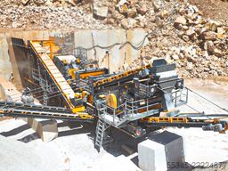 FABO mobile crushing plant PRO-150 MOBILE CRUSHER WOBBLER FEEDER