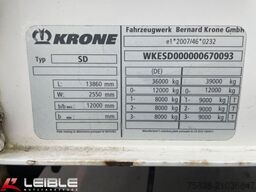 KRONE SD*Tautliner*Liftachse*Zertifikat*SAF-Achsen*