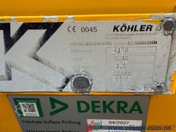 Koehler BHC 18/30/3A 30m³ Getreide Staub Rieselgüter