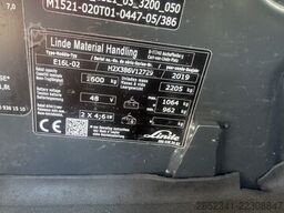 Linde E 16 L mit sehr guter Ausstattung!