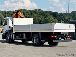 MERCEDES-BENZ AXOR 1829 * Pritsche 6,20 m + ATLAS 135.2 * TOP!