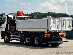 RENAULT C 380* KIPPER 5,20 m* KRAN/FUNK * TOPZUSTAND !