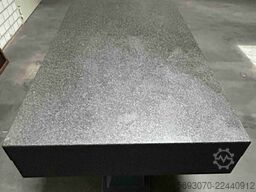 Hartgestein Messplatte Granit  2000x1000x250 mm incl. Gestell