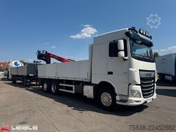DAF XF 480*Palfinger Kran*komplett Zug+Schwarzmüller